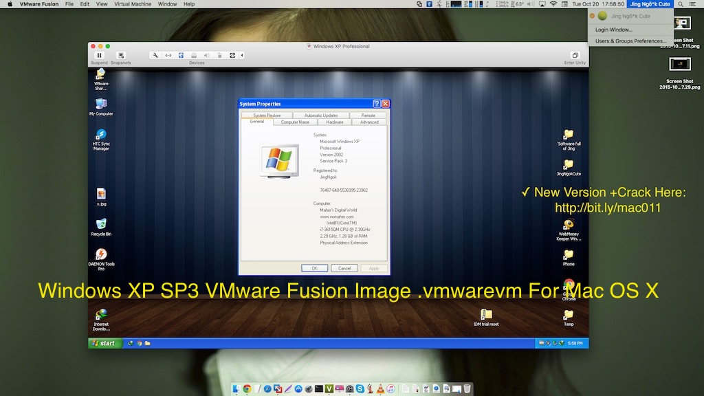 vmware for mac to run windows